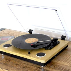 LIVOO Platine Disque Vinyle Bluetooth -Créatifs Cadeaux Magasin platine disque vinyle bluetooth 3