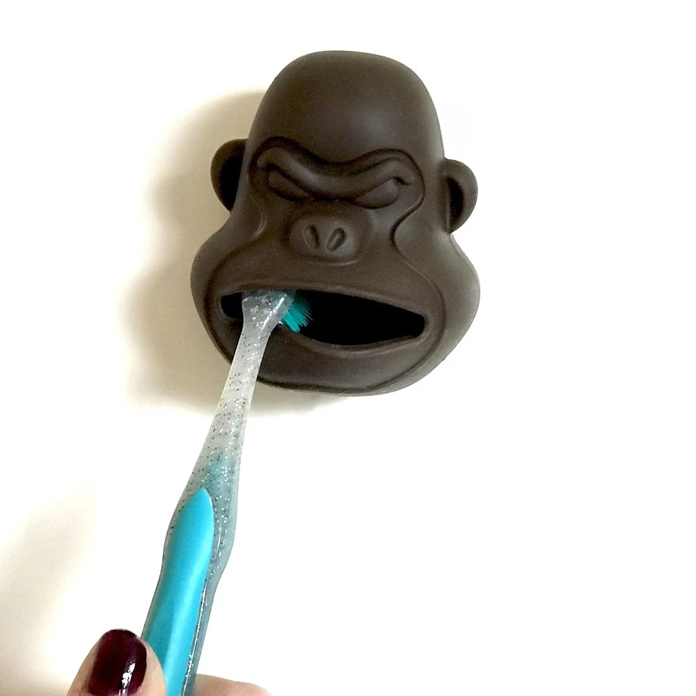 Porte Brosse à Dents Gorille 4 Porte Brosse à Dents Gorille – Image 2