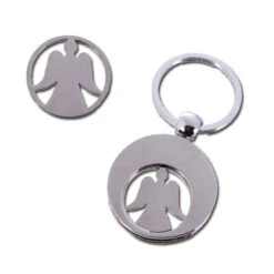 Out Of The Blue Porte-clés Ange Gardien Jeton De Caddie