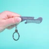 Porte-clés Peigne à Barbe Et Décapsuleur -Créatifs Cadeaux Magasin porte cles peigne a barbe et decapsuleur