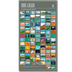 Poster 100 Lieux à Visiter Avant De Mourir -Créatifs Cadeaux Magasin poster 100 lieux a visiter avant de mourir 2