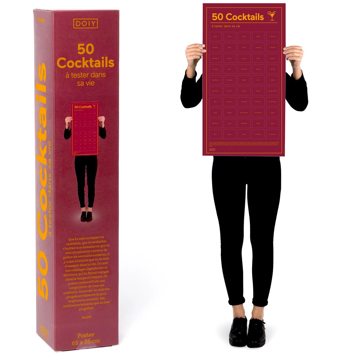 Poster 50 Cocktails à Tester Dans Sa Vie 5 Poster 50 Cocktails à Tester Dans Sa Vie – Image 3