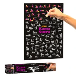 Poster à Gratter Kamasutra 7 Poster à Gratter Kamasutra -Créatifs Cadeaux Magasin poster a gratter kamasutra 2