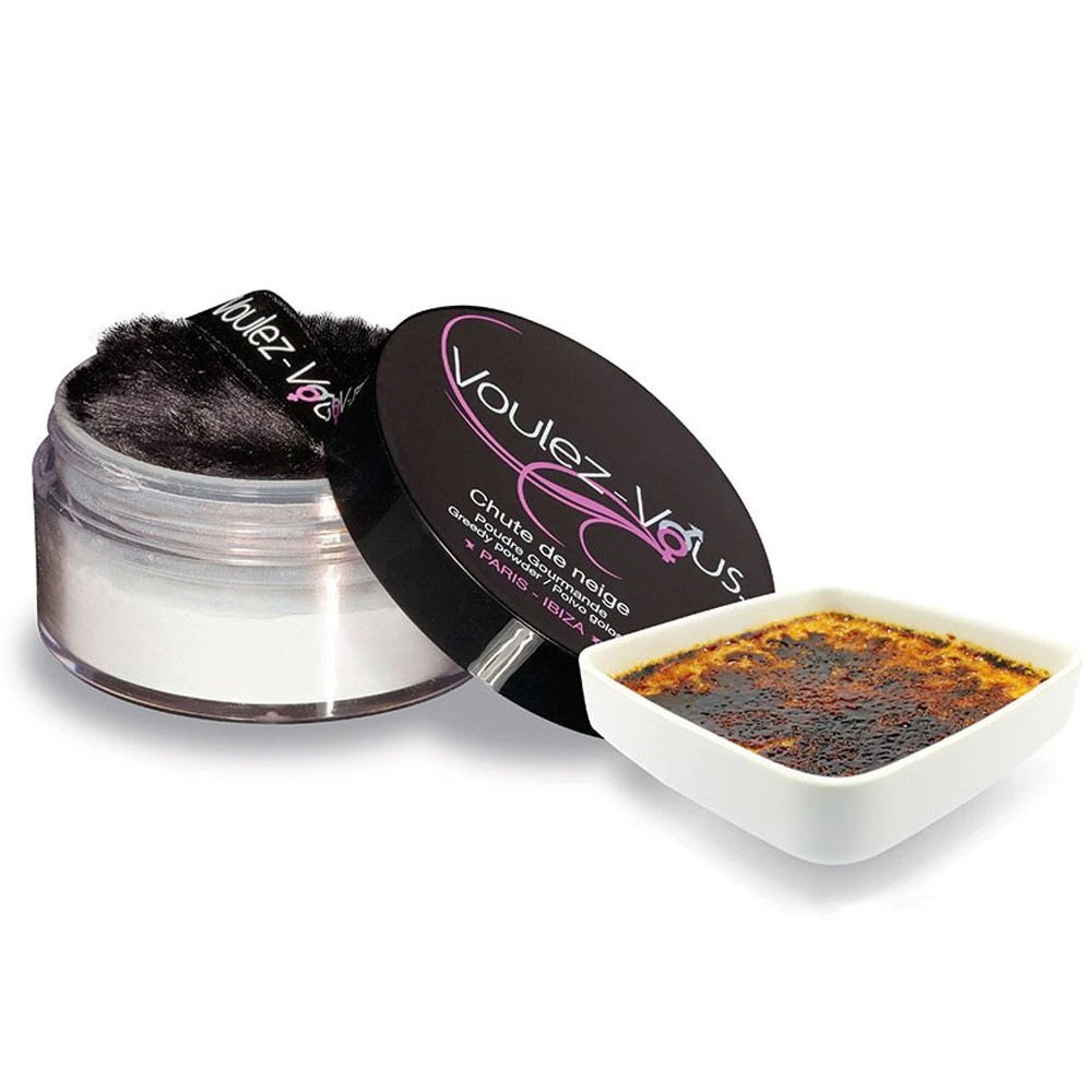 Poudre Gourmande Chute De Neige Crème Brûlée 4 Poudre Gourmande Chute De Neige Crème Brûlée – Image 2