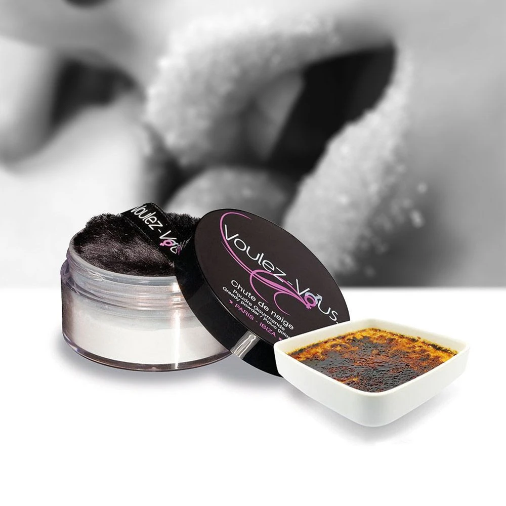 Poudre Gourmande Chute De Neige Crème Brûlée 3 Poudre Gourmande Chute De Neige Crème Brûlée