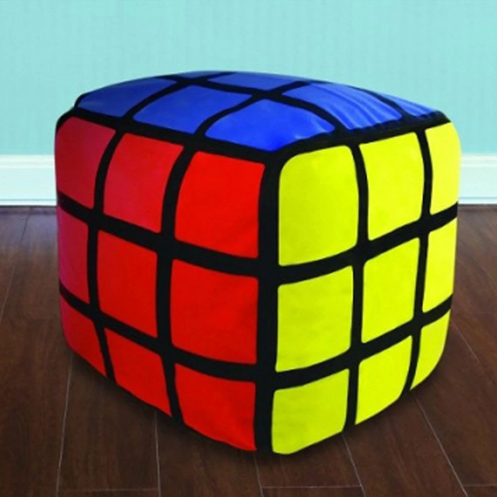 Pouf Gonflable Rubik's Cube 4 Pouf Gonflable Rubik's Cube – Image 2