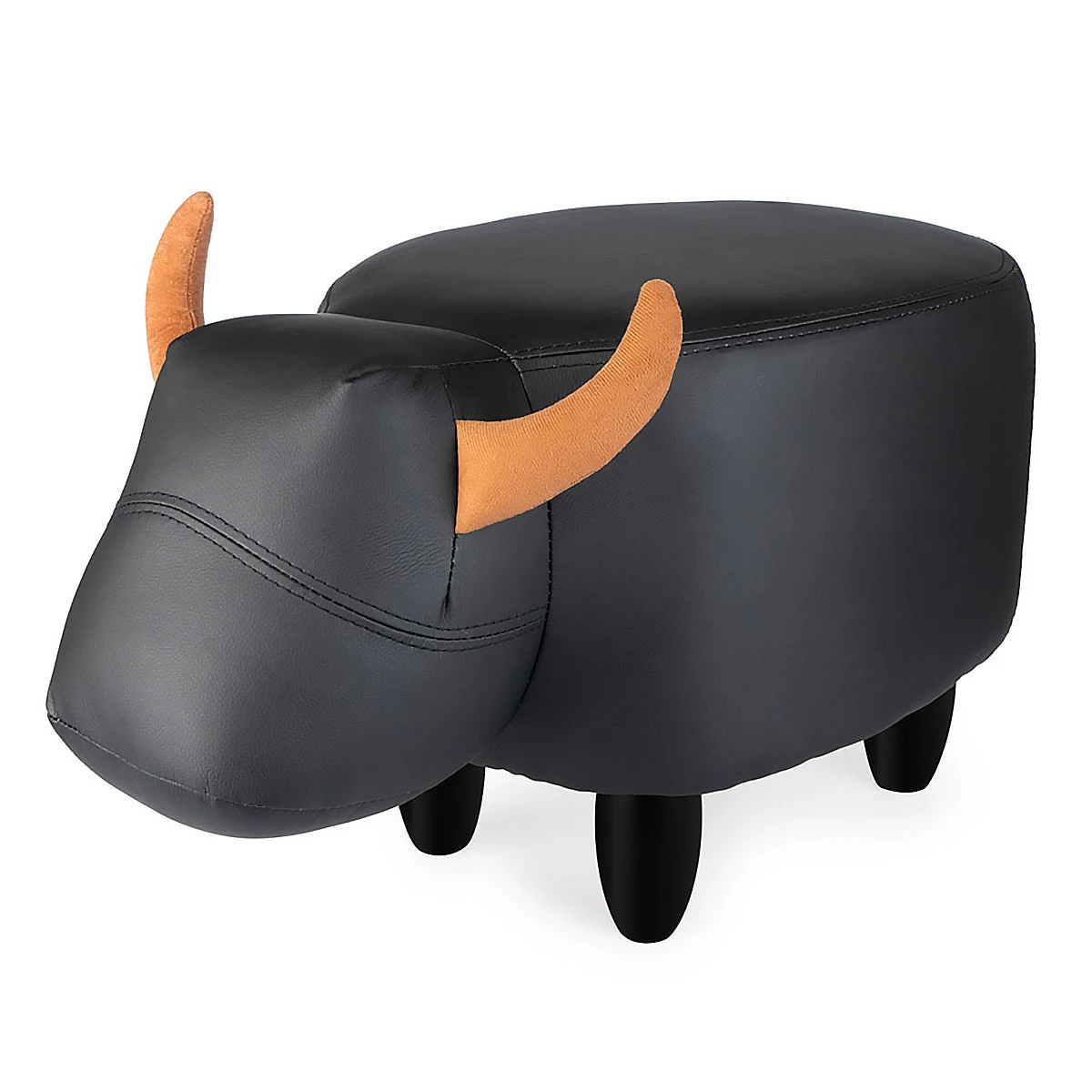 Balvi Pouf Vache Noire 3 Balvi Pouf Vache Noire
