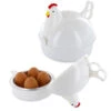 Poule Cuit 4 Oeufs Micro-ondes 1 Poule Cuit 4 Oeufs Micro-ondes -Créatifs Cadeaux Magasin poule cuit 4 oeufs micro ondes