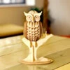 KIKKERLAND Puzzle Bois 3D Chouette -Créatifs Cadeaux Magasin puzzle bois 3d chouette