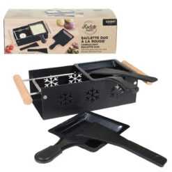 Raclette Duo à La Bougie -Créatifs Cadeaux Magasin raclette duo a la bougie 1