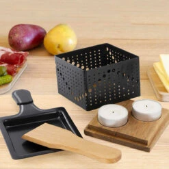 Raclette Individuelle à La Bougie -Créatifs Cadeaux Magasin raclette individuelle a la bougie 1