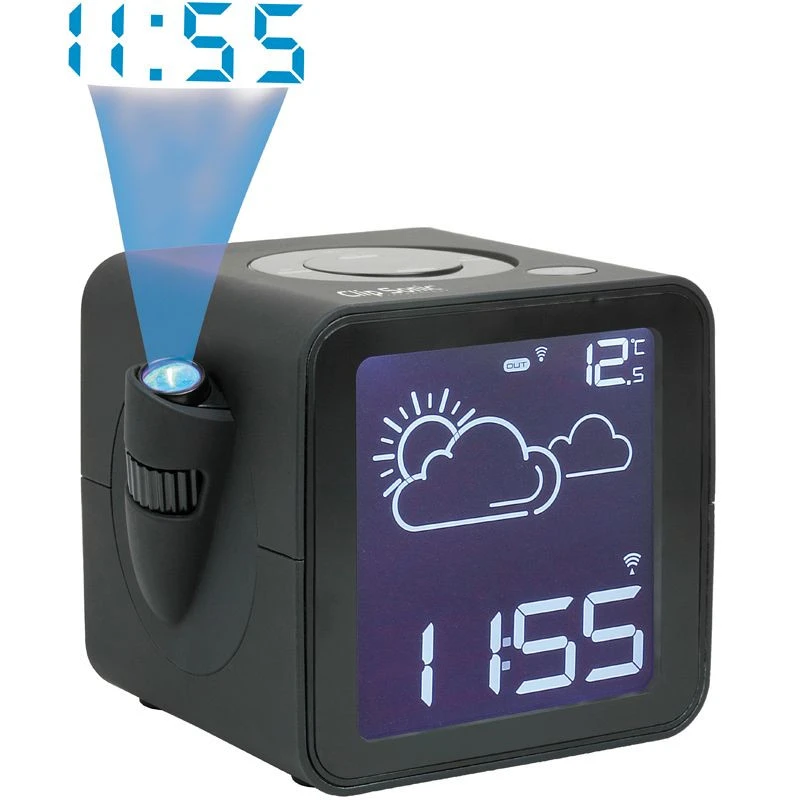 Radio-réveil Projection Station Météo 4 Radio-réveil Projection Station Météo – Image 2