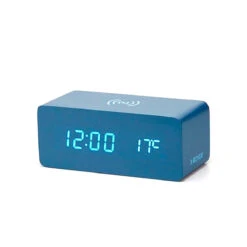 Réveil Bloc Bleu Avec Chargeur Induction