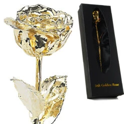 Rose éternelle Or 24 Carats -Créatifs Cadeaux Magasin rose eternelle or 24 carats 5