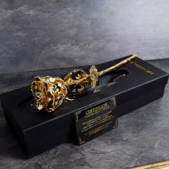 Rose éternelle Or 24 Carats -Créatifs Cadeaux Magasin rose eternelle or 24 carats 6