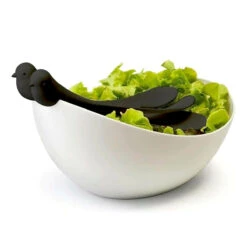 Saladier Couverts Oiseaux. 7 Saladier Couverts Oiseaux. -Créatifs Cadeaux Magasin saladier couverts oiseaux 2