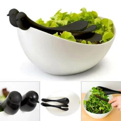 Saladier Couverts Oiseaux.