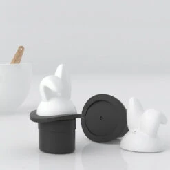 Salière Et Poivrière Lapin Silicone