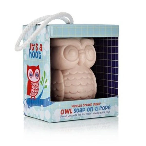 Savon Chouette Avec Cordelette 4 Savon Chouette Avec Cordelette – Image 2