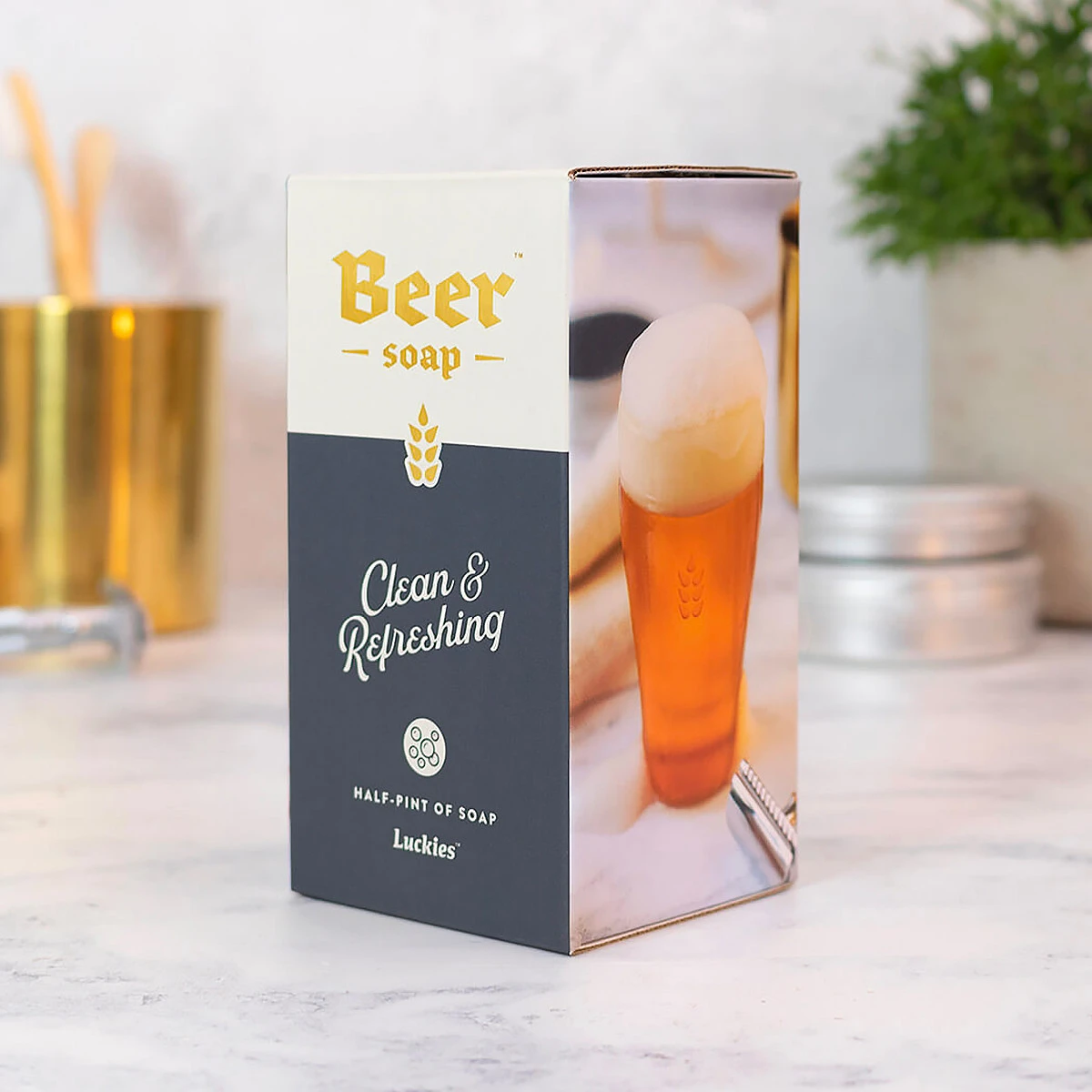 Savon Demie-pinte De Bière 4 Savon Demie-pinte De Bière – Image 2
