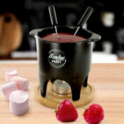 Service à Fondue à La Bougie 10 Service à Fondue à La Bougie -Créatifs Cadeaux Magasin service a fondue a la bougie 3