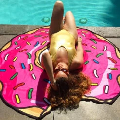 Serviette De Plage Géante Donut