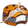 Serviette De Plage Géante Ice Cream Cookie -Créatifs Cadeaux Magasin serviette de plage geante ice cream cookie