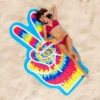 Serviette De Plage Géante Peace -Créatifs Cadeaux Magasin serviette de plage geante peace