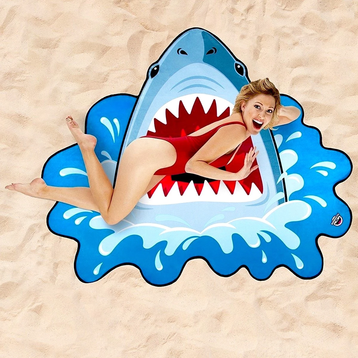 Serviette De Plage Géante Requin 3 Serviette De Plage Géante Requin