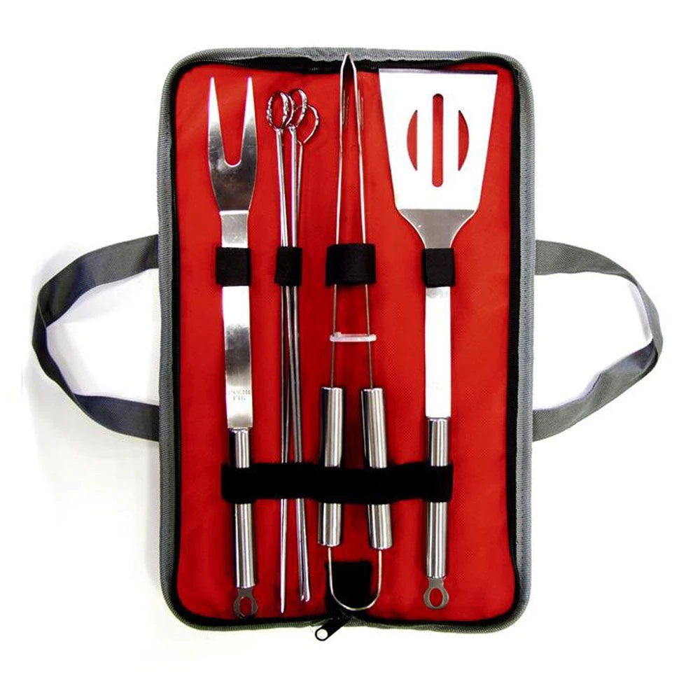 Set Barbecue Avec Sa Housse 4 Set Barbecue Avec Sa Housse – Image 2