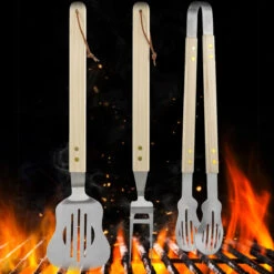 KIKKERLAND Set Barbecue Guitare -Créatifs Cadeaux Magasin set barbecue guitare 2