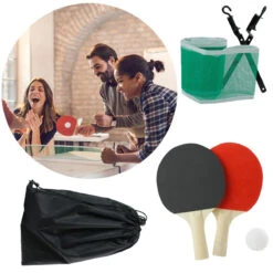 Set Jeu De Ping-pong Pour Le Bureau 5 Set Jeu De Ping-pong Pour Le Bureau -Créatifs Cadeaux Magasin set jeu de ping pong pour le bureau 1
