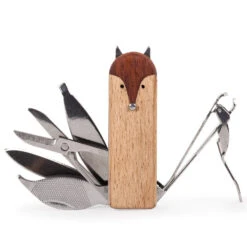 KIKKERLAND Set Manucure Renard -Créatifs Cadeaux Magasin set manucure renard 3