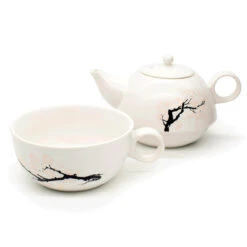 KIKKERLAND Set Théière à Floraison Instantanée -Créatifs Cadeaux Magasin set theiere a floraison instantanee 2