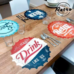 Out Of The Blue 4 Sets De Table Capsules -Créatifs Cadeaux Magasin sets de table capsules 4