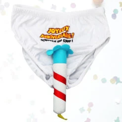 Slip Bougie Anniversaire -Créatifs Cadeaux Magasin slip bougie anniversaire 2