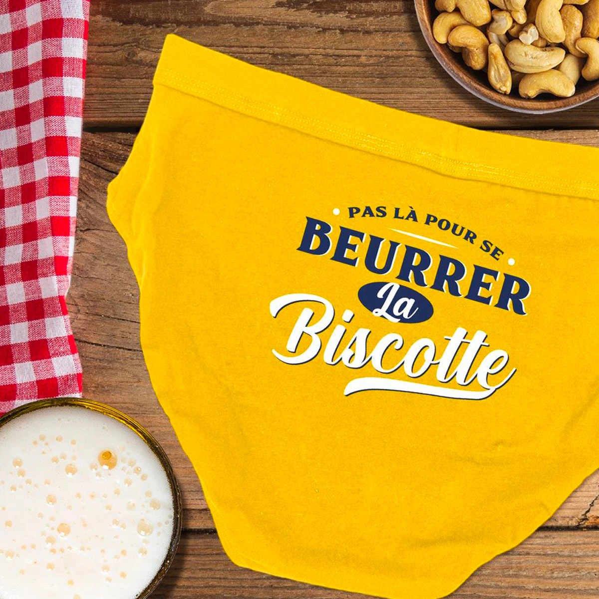 Slip Pas Là Pour Se Beurrer La Biscotte L 4 Slip Pas Là Pour Se Beurrer La Biscotte L – Image 2