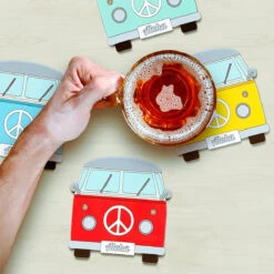 Balvi Sous-verres Combi Van X 4