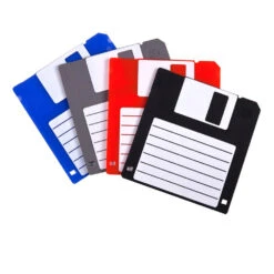 Sous-verres Disquettes