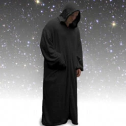 Space Rug Noir Côté Obscur, La Robe Du Jedi -Créatifs Cadeaux Magasin space rug noir cote obscur la robe du jedi 1