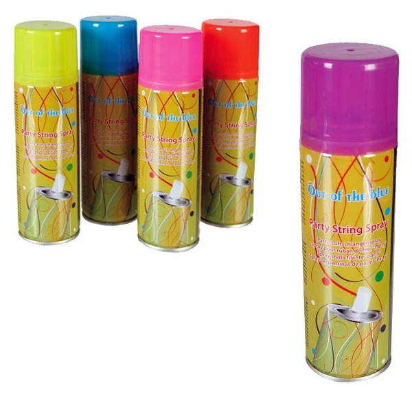 Spray Cotillons Spaghetti 3 Spray Cotillons Spaghetti