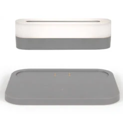 LIVOO Station De Charge Illuminée Avec Veilleuse De Chevet Amovible. -Créatifs Cadeaux Magasin station de charge illuminee avec veilleuse de chevet amovible 2