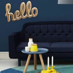 Sticker Ballon Hello 3D