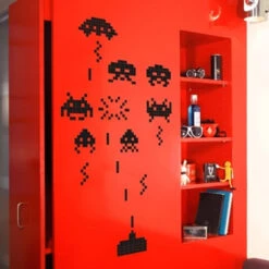 Stickers Space Invaders Warzone