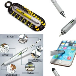 Stylo Multi-outils 6 En 1