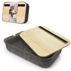 KIKKERLAND Support 2 En 1 Avec Rangement Pour Tablette -Créatifs Cadeaux Magasin support deux en un avec rangement pour tablette 1