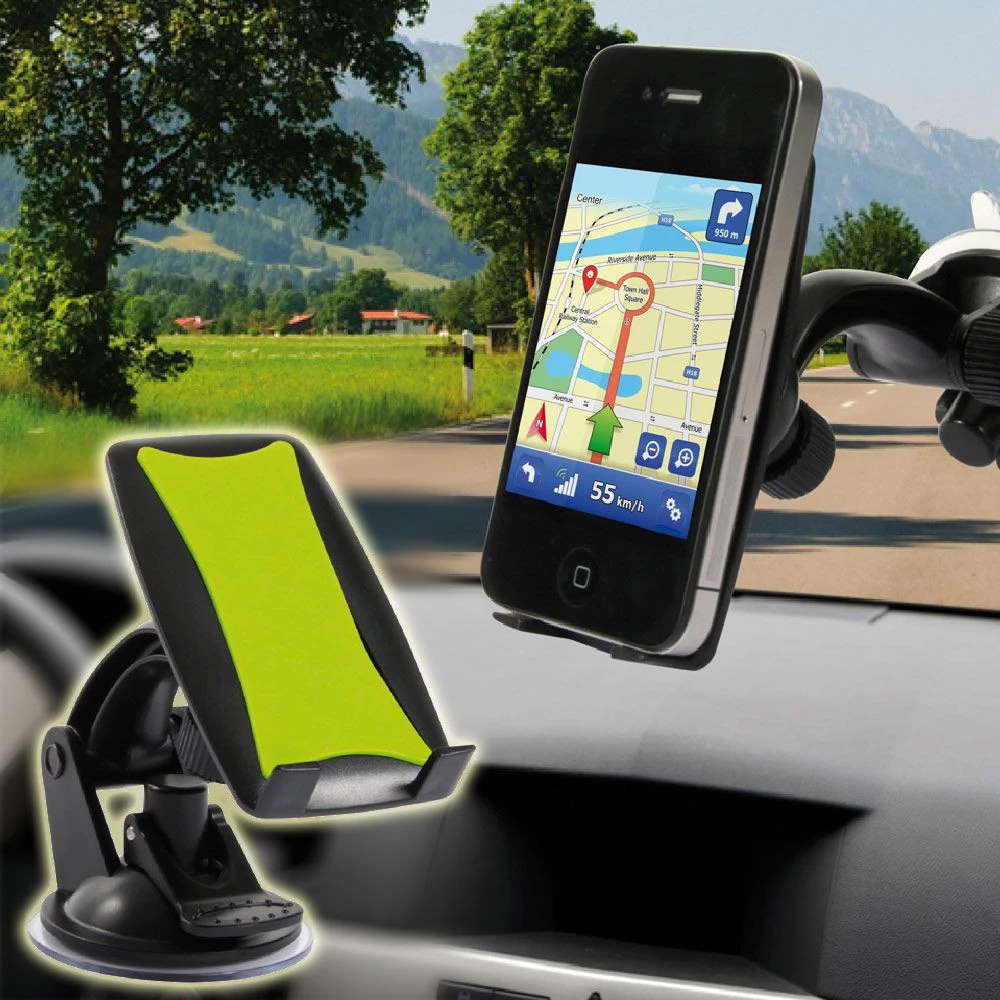 Support Téléphone Mains-libres Pour Voiture 4 Support Téléphone Mains-libres Pour Voiture – Image 2