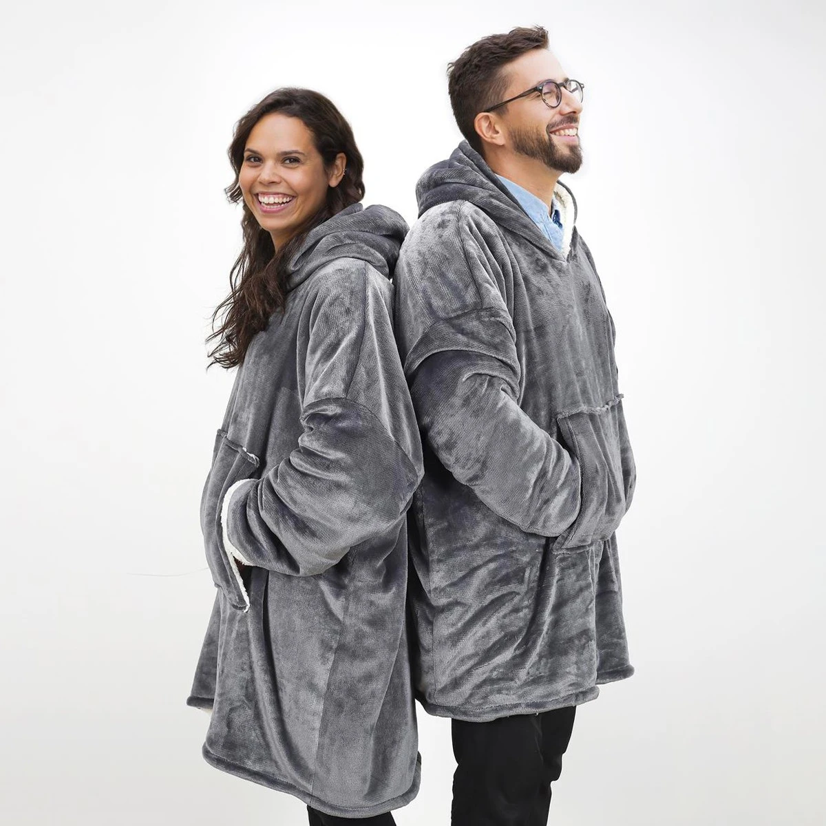 Sweat Plaid Géant à Capuche 3 Sweat Plaid Géant à Capuche