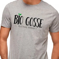 T-shirt Humoristique Bio Gosse Taille L