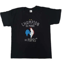 T-shirt Humoristique Champion Du Monde Des Papas L